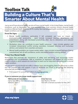 Toolbox Talk: Building a Culture That's Smarter About Mental Health